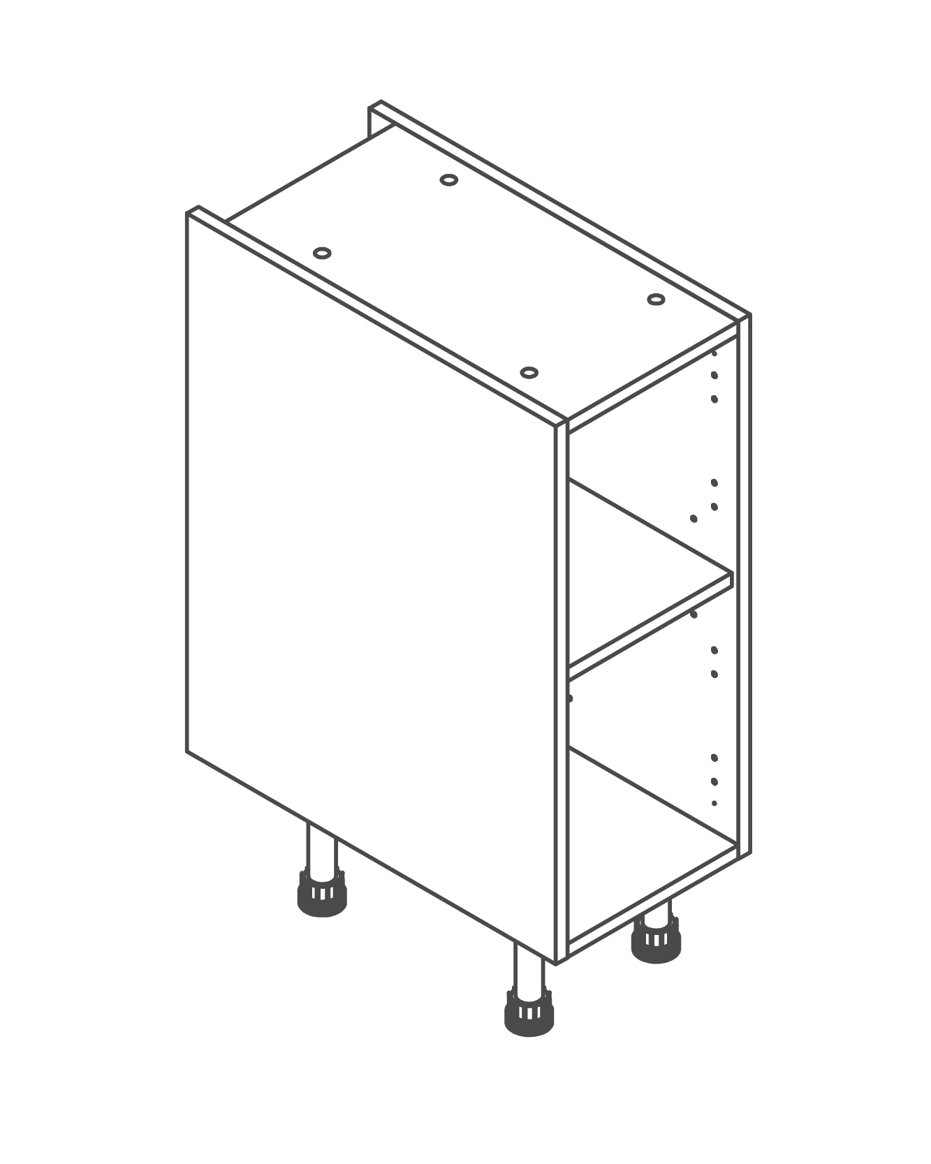 300mm Kitchen Base Unit